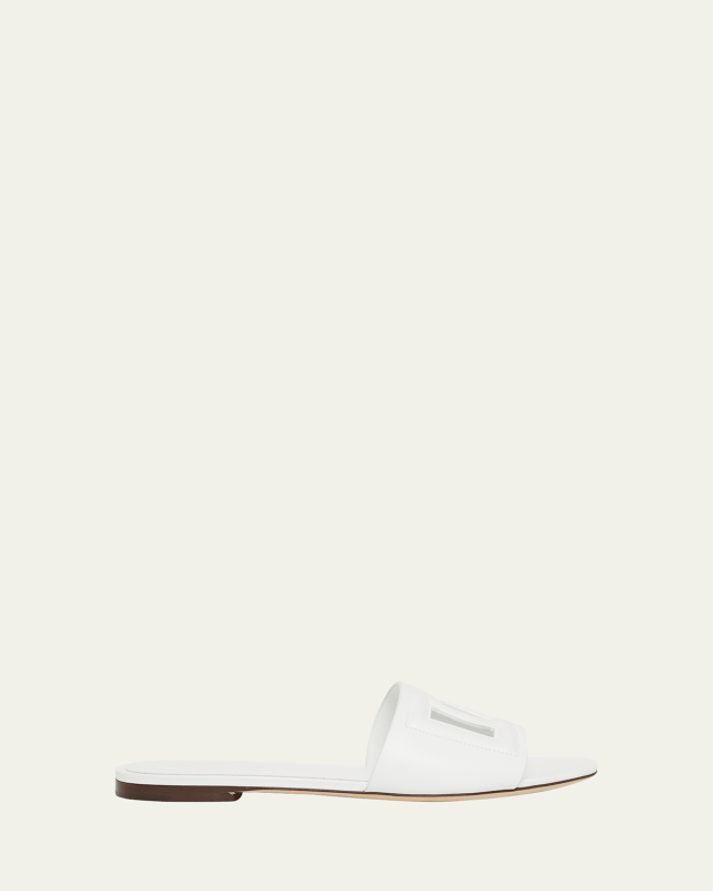 Cutout DG Flat Slide Sandals